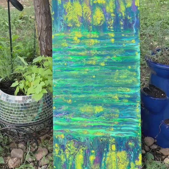 Video of Electric Cascade Painting