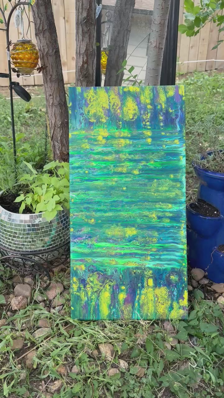 Video of Electric Cascade Painting